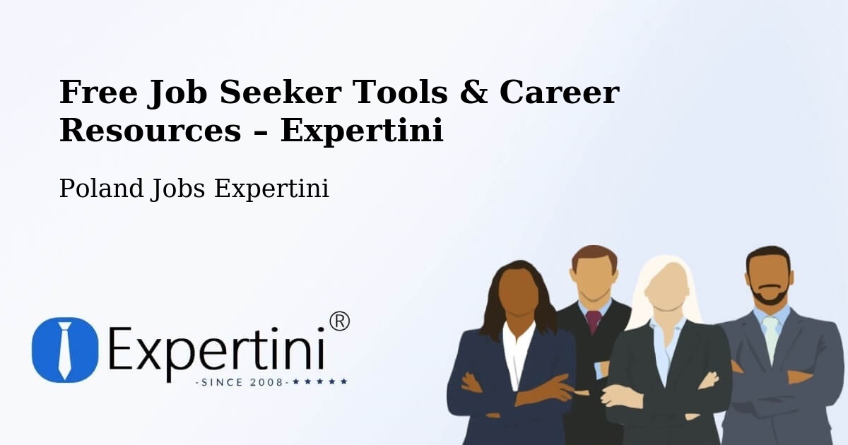 Free Job Seeker Tools & Career Resources – Łazy - Łazy, Poland Jobs Expertini